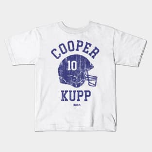 Cooper Kupp Los Angeles R Helmet Font Kids T-Shirt